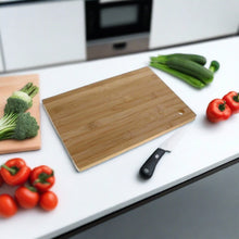 Load image into Gallery viewer, Wooden Bamboo Chopping Board 33cm
