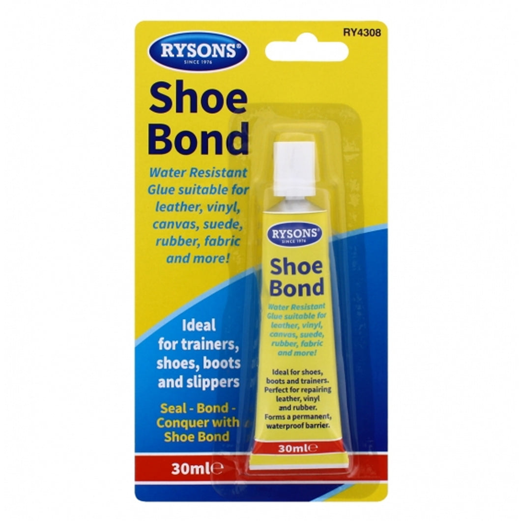 Rysons Waterproof Bond Shoe Glue 30ml