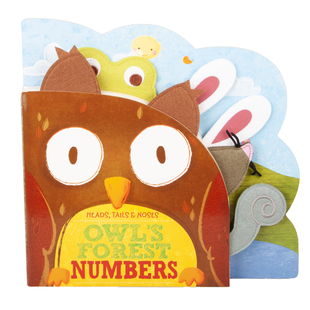 Heads, Tails & Noses Owl's Forest Numbers Book