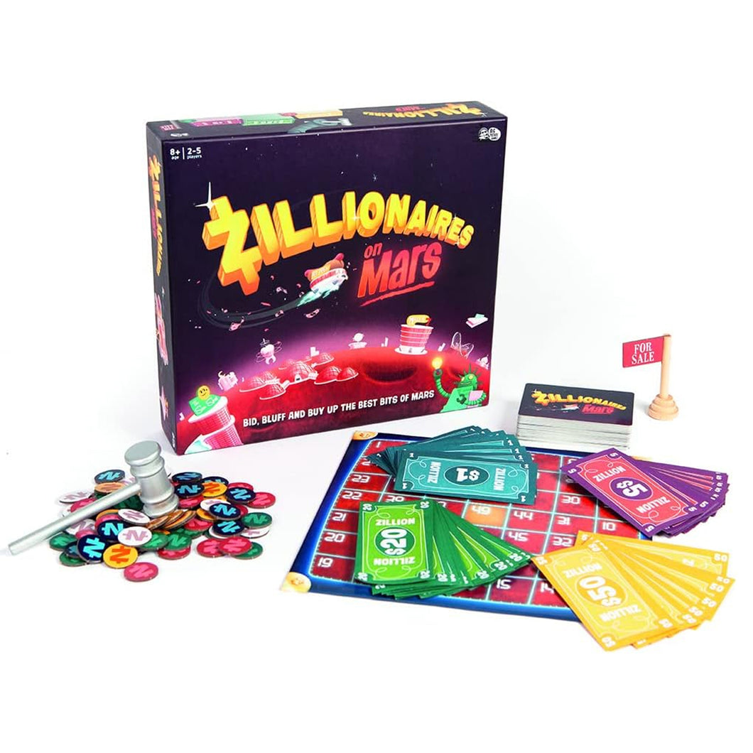 Zillionaires On Mars Board Game
