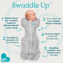 Load image into Gallery viewer, Love To Dream Grey Swaddle Up Lite
