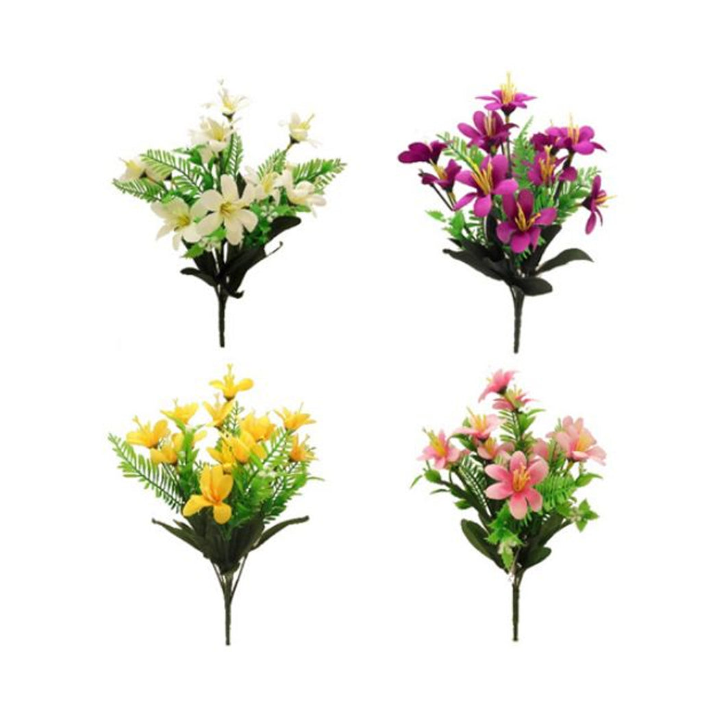 Mini Lily Bush With Fern Assorted