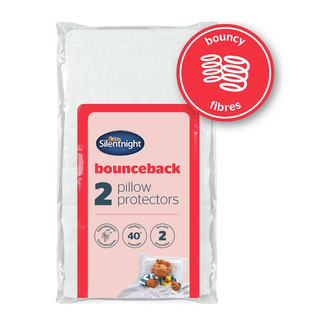 Silentnight Bounceback Pillow Protectors 2 Pack