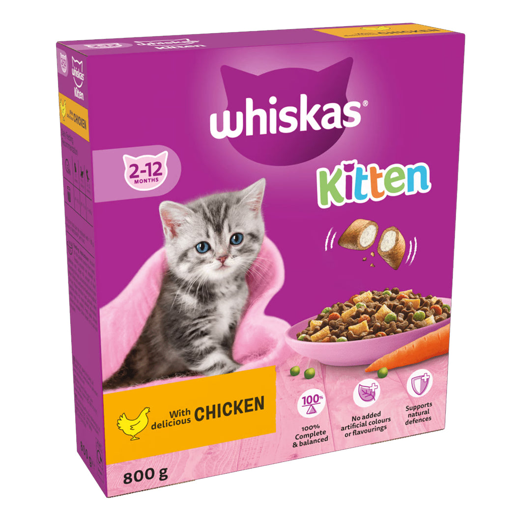 Whiskas Dry Kitten Food 800g