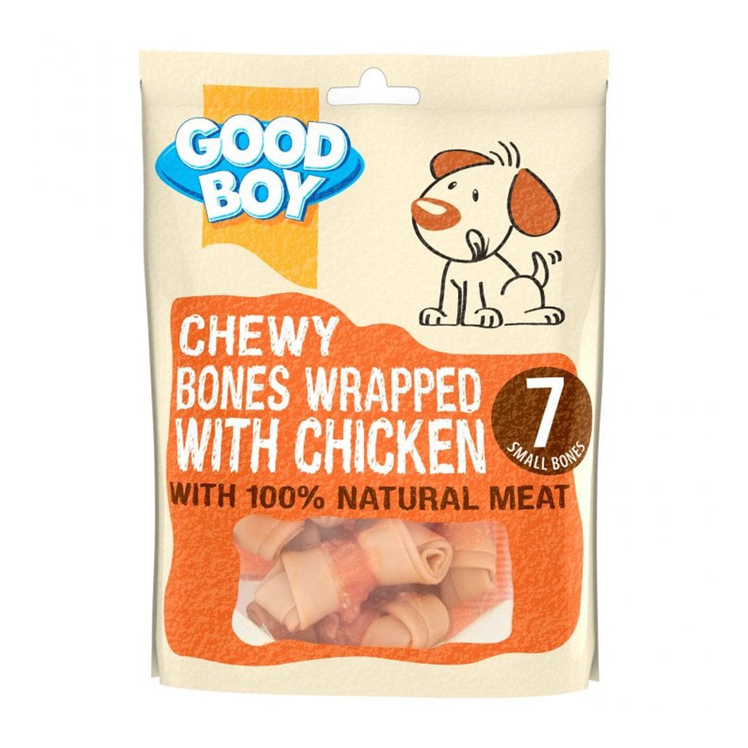 Good Boy Chewy Bones Wrapped With Chicken