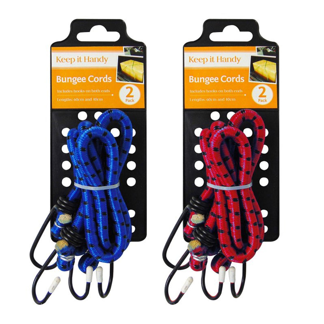 Bungee Cords 2 Pack Assorted