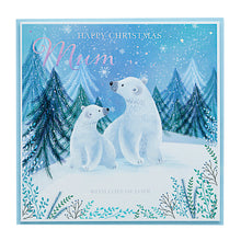 Load image into Gallery viewer, Design By Violet Northern Lights Christmas Card
