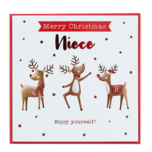 Load image into Gallery viewer, Design By Violet Team Santa Christmas Card
