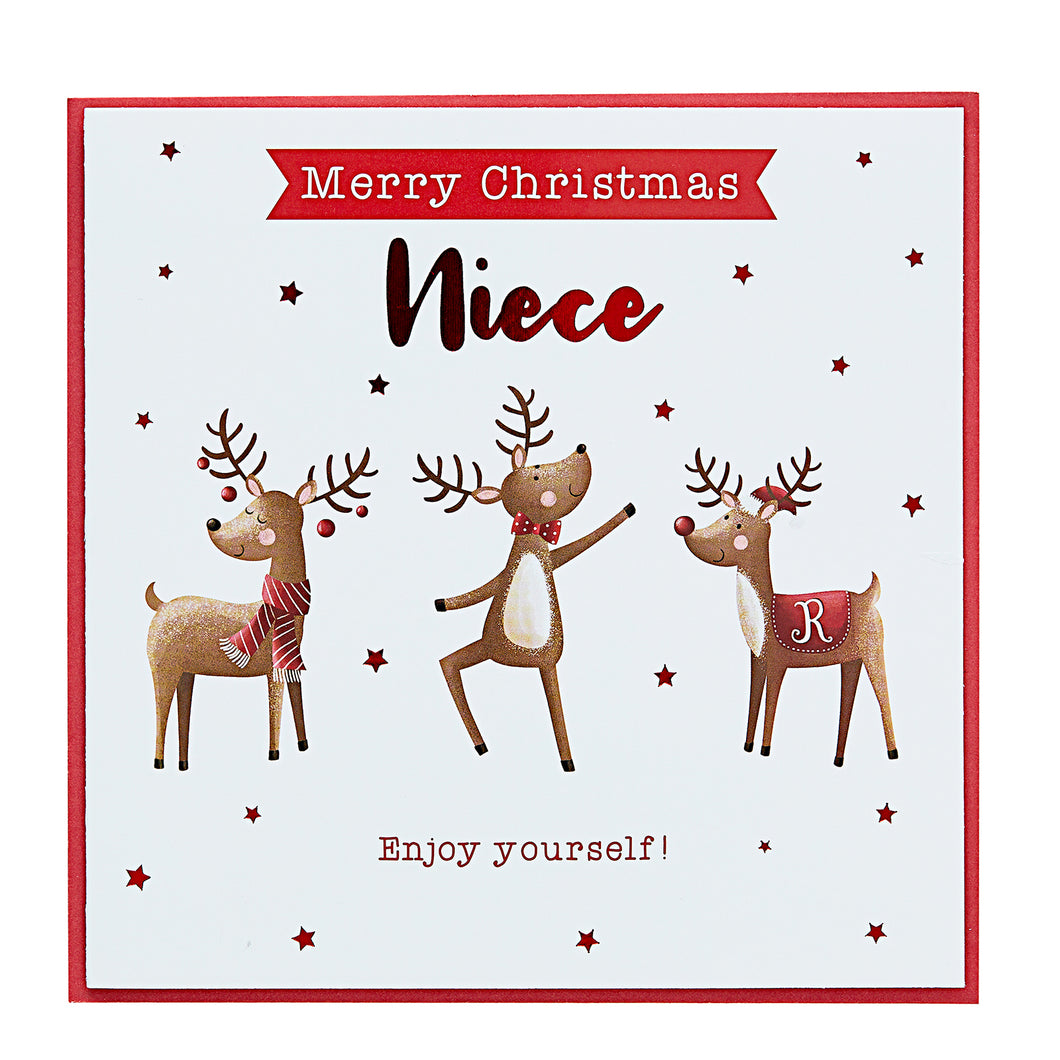Design By Violet Team Santa Christmas Card
