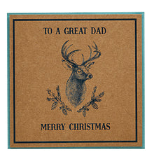 Load image into Gallery viewer, Design By Violet Wild Stag Christmas Card
