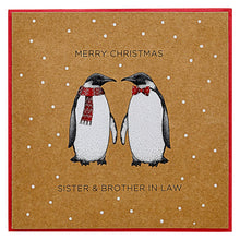 Load image into Gallery viewer, Design By Violet Peguin Christmas Card
