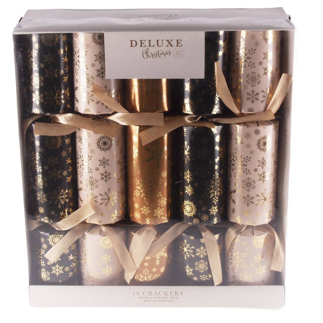 Deluxe Christmas Crackers 10 Pack