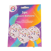 Load image into Gallery viewer, Confetti Balloons 3 pack
