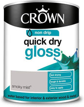 Load image into Gallery viewer, Crown Non Drip Gloss Smoky Mist 750ml
