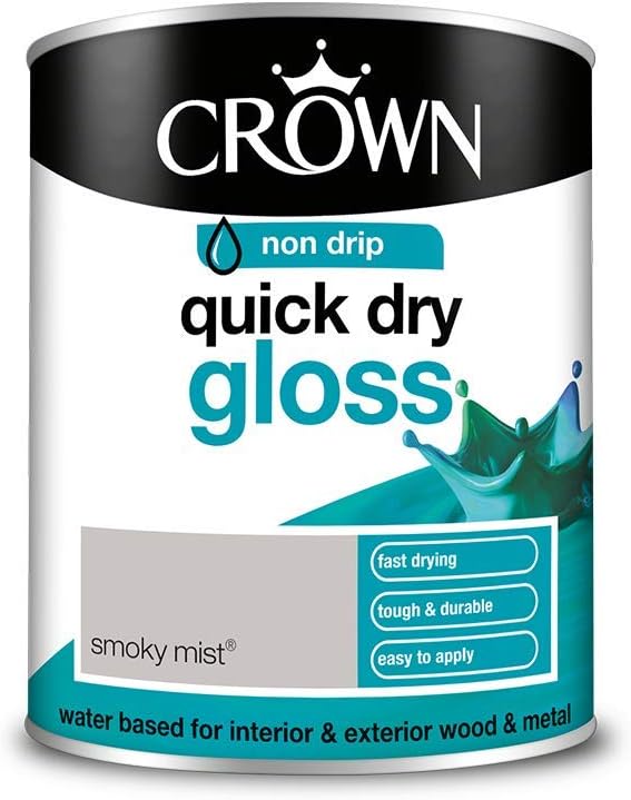 Crown Non Drip Gloss Smoky Mist 750ml