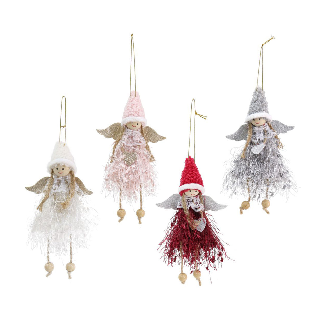 Festive Magic Dangly Legs Fairy Princess Hanging Decoration Assorted