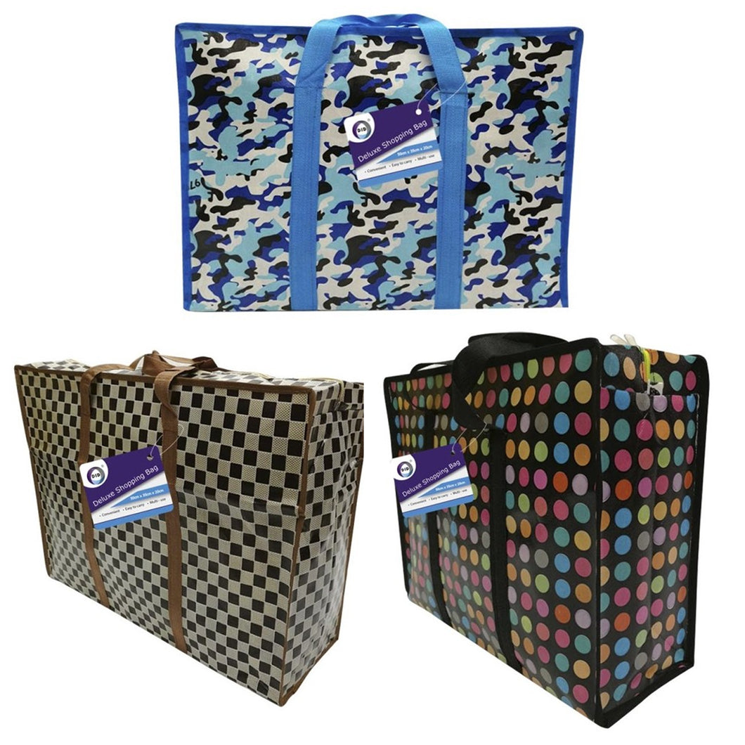 Deluxe Shopping Bag 80x55x25cm Assorted