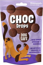 Load image into Gallery viewer, Roswood Dog Treats Choc Drops 200g
