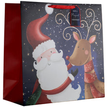 Load image into Gallery viewer, Design By Violet Treats For Santa Gift Bag