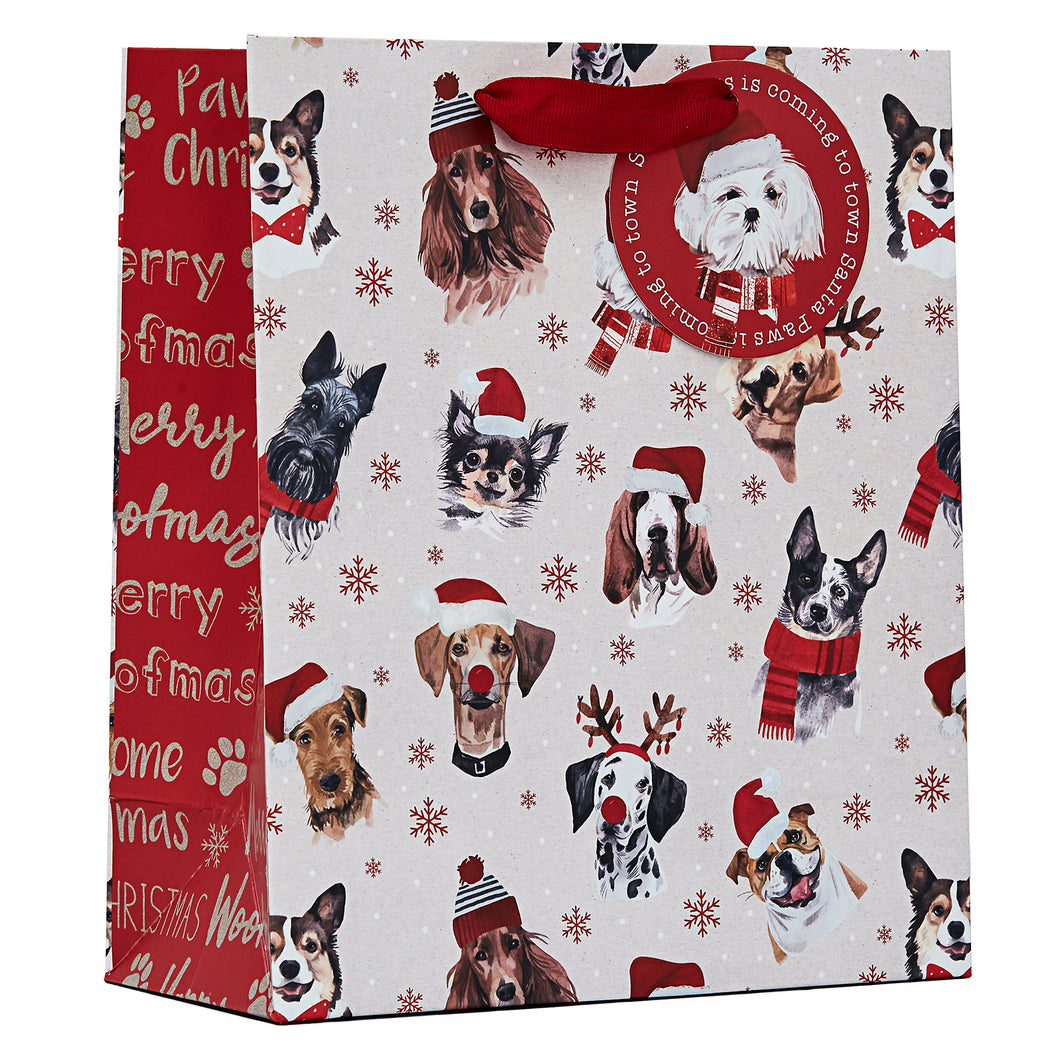 Design By Violet Merry Woofmas Gift Bag
