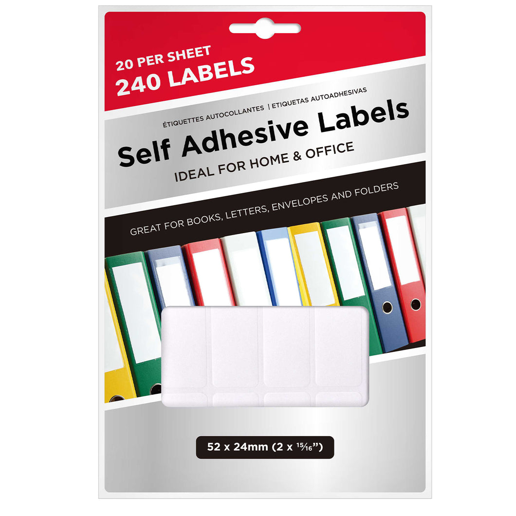 Self Adhesive Labels 240 Pack