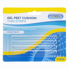 Load image into Gallery viewer, Gel Foot Cushion Strips 4 Pack