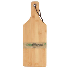 Load image into Gallery viewer, Bamboo Serving Paddles Chopping Board