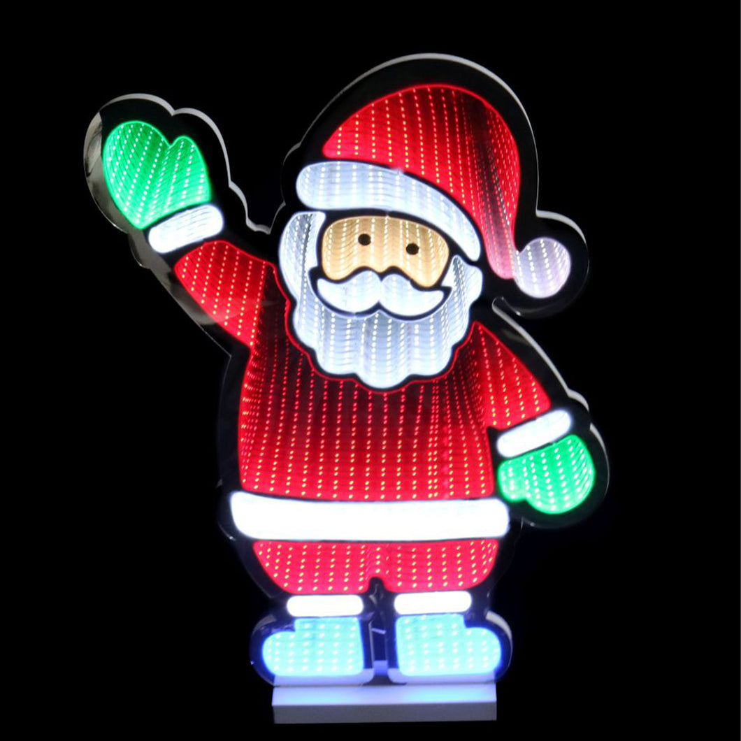 Festive Magic Infinity LED Santa Light 56cm