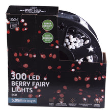 Load image into Gallery viewer, Festive Magic 300 LED Berry Fairy Christmas Lights
