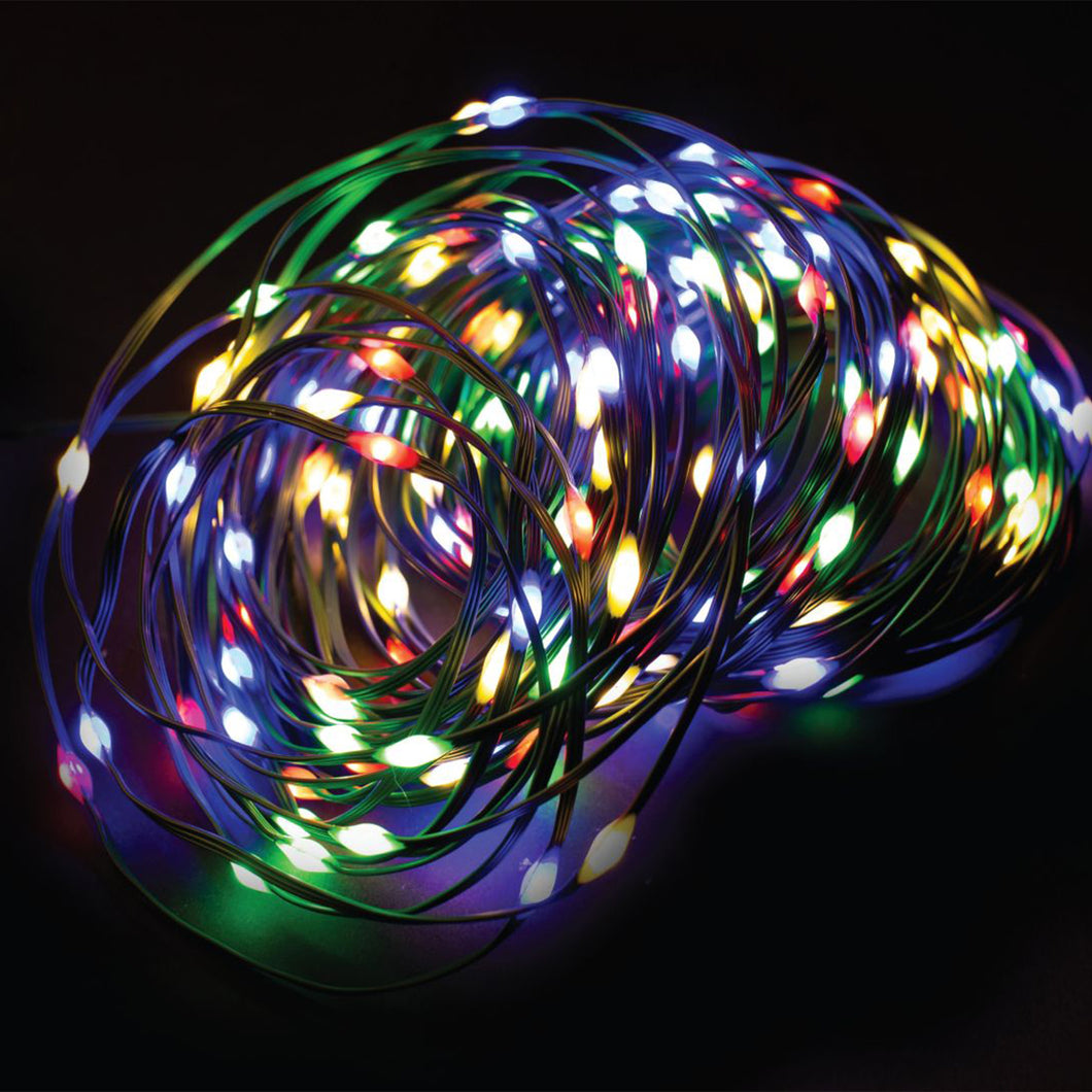 Festive Magic Multi-Coloured 300 Ezi-Wrap Flexi Fairy Lights