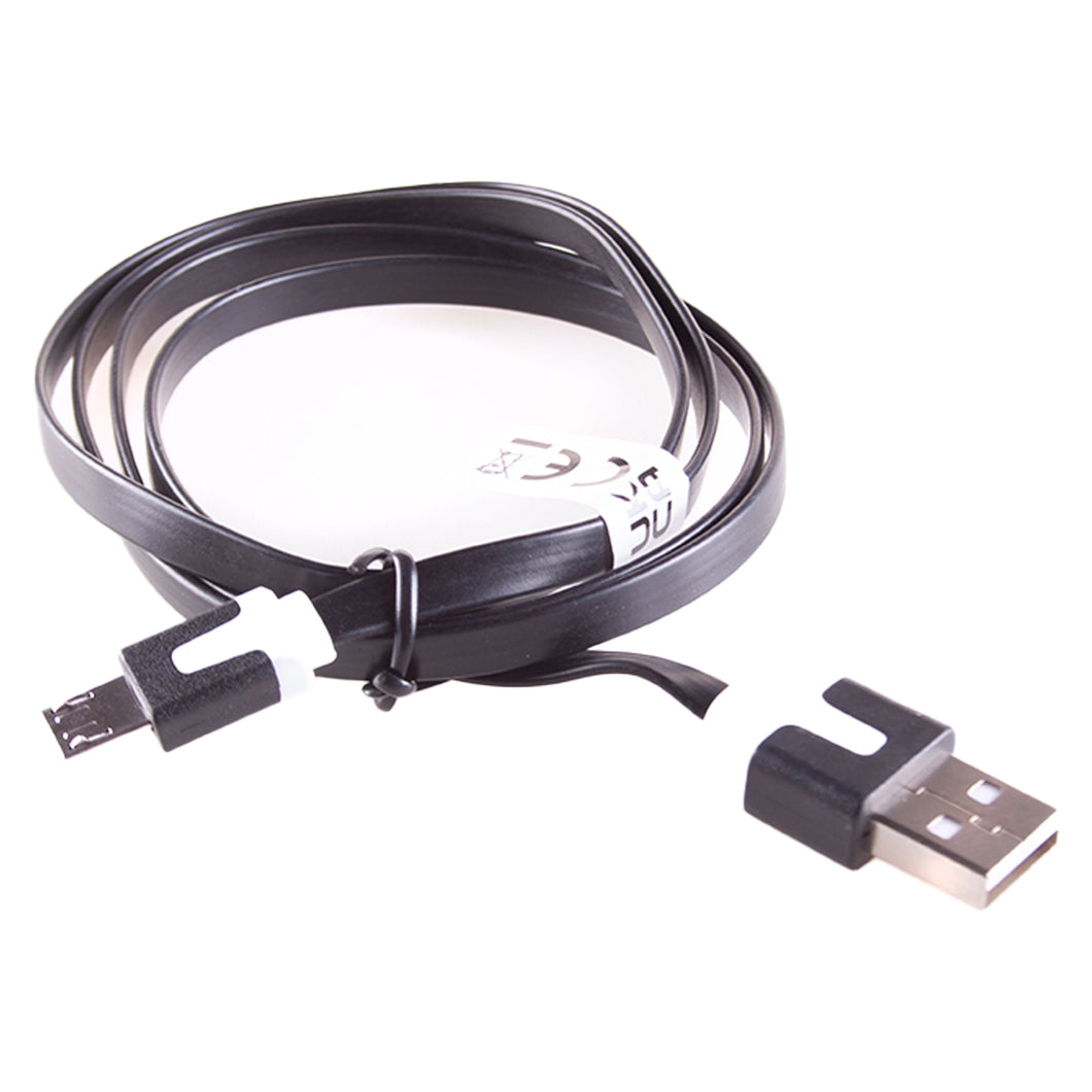Zenso Micro-b to USB Flat Cable 1m Assorted