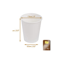Load image into Gallery viewer, Paper Cups Hot/cold 8oz 50 pack
