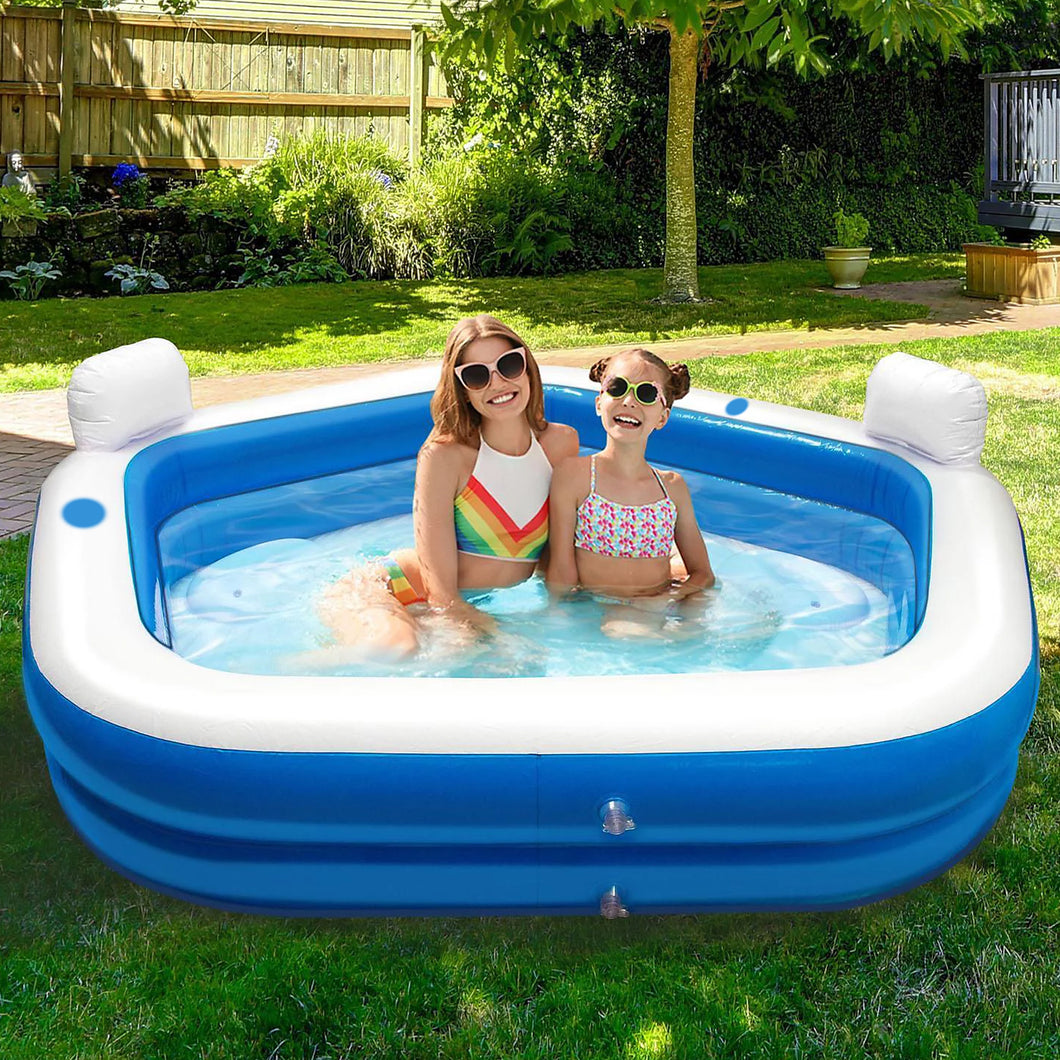Splash Mania Inflatable 2 Seater Pool