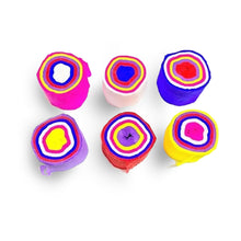 Load image into Gallery viewer, Jaunty Rainbow Coloured Streamers 6 Rolls
