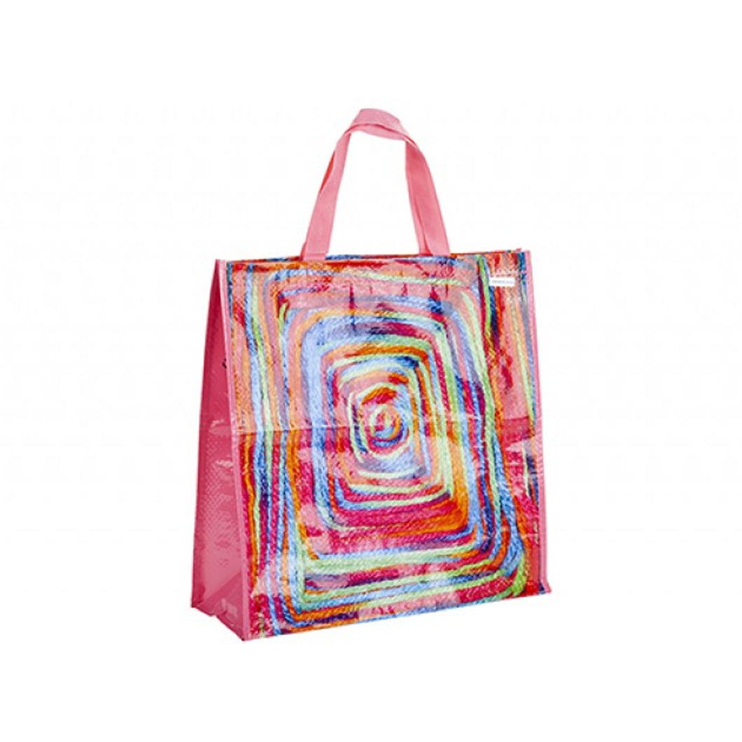 Wool Square Design Shopping Bag 40cm