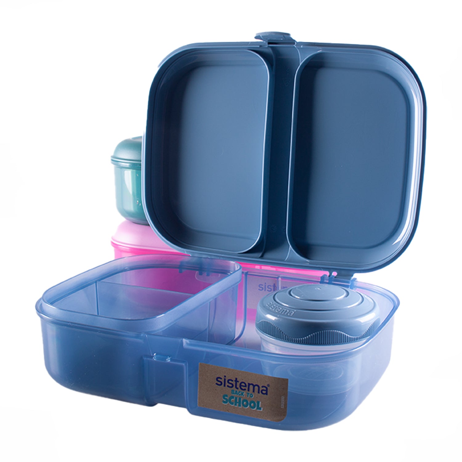 Sistema Lunchbox - Ribbon Lunch - 1.1 L - Blue » Fast Shipping