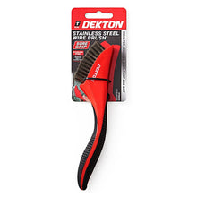Load image into Gallery viewer, Dekton Soft Grip Stainless Steel Wire Brush