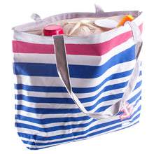 Load image into Gallery viewer, Striped Beach Bag Assorted
