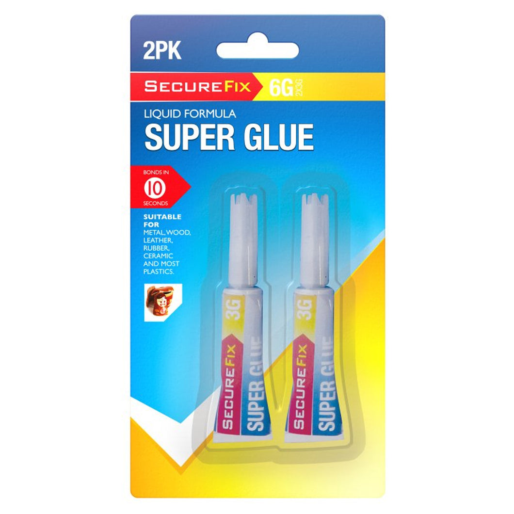 Securefix Super Glue 2 Pack