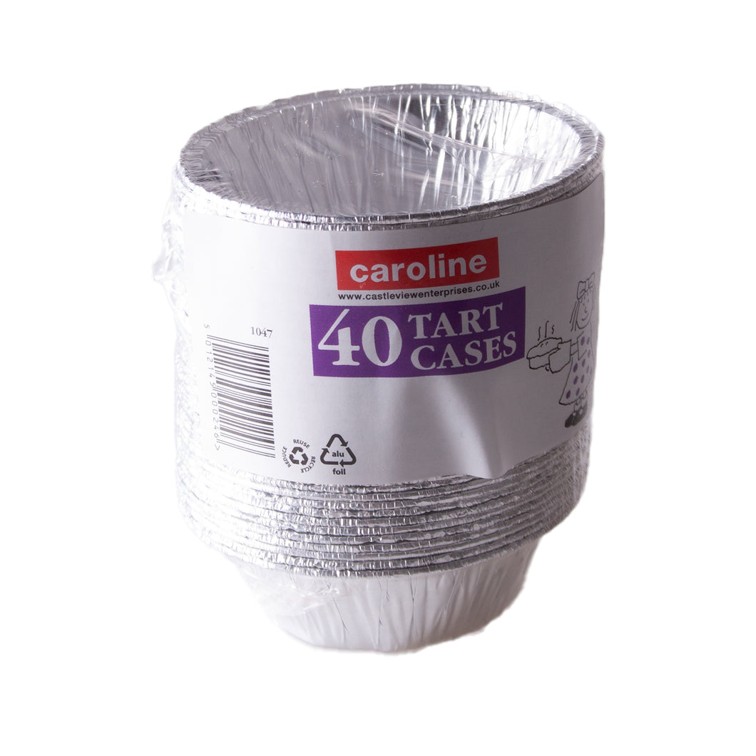 Caroline Foil Tart Cases 40 Pack