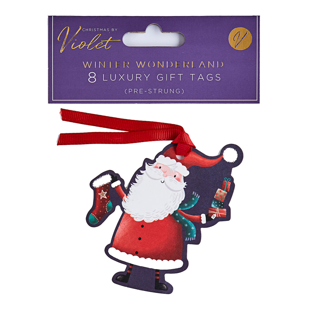 Christmas By Violet Winter Wonderland Luxury Gift Tags 8 Pack