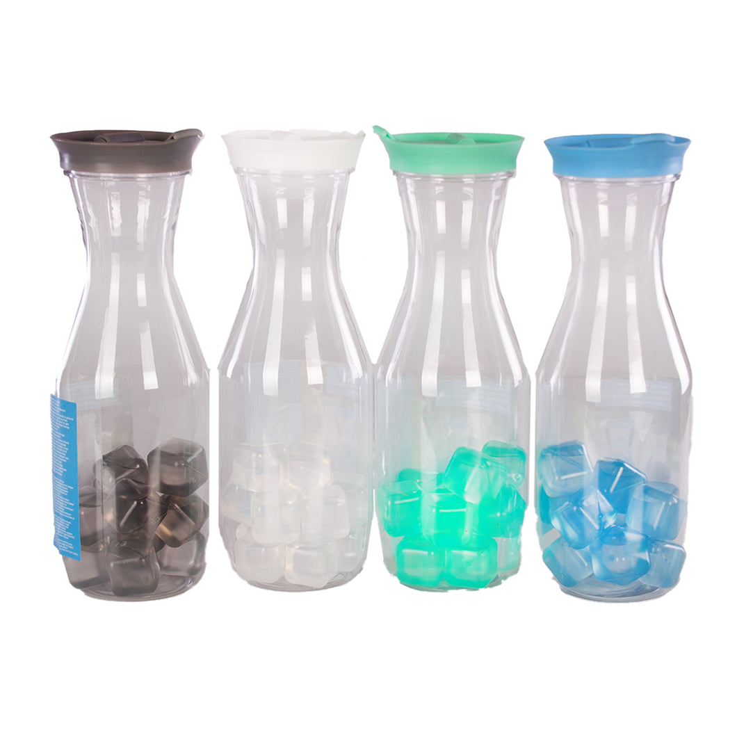 Cooler Jug With 12 Reusable Ice Cubes 1Ltr