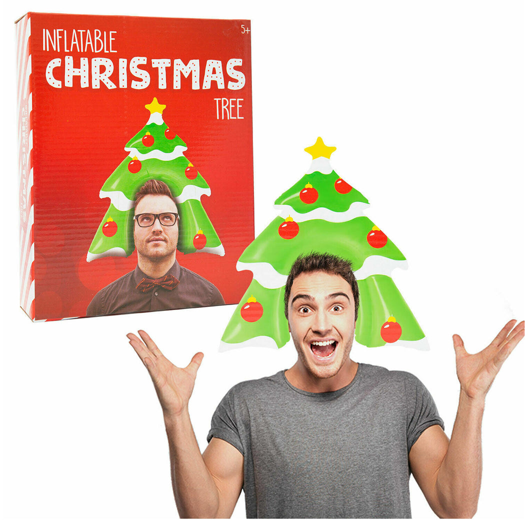 Inflatable Christmas Tree Hat