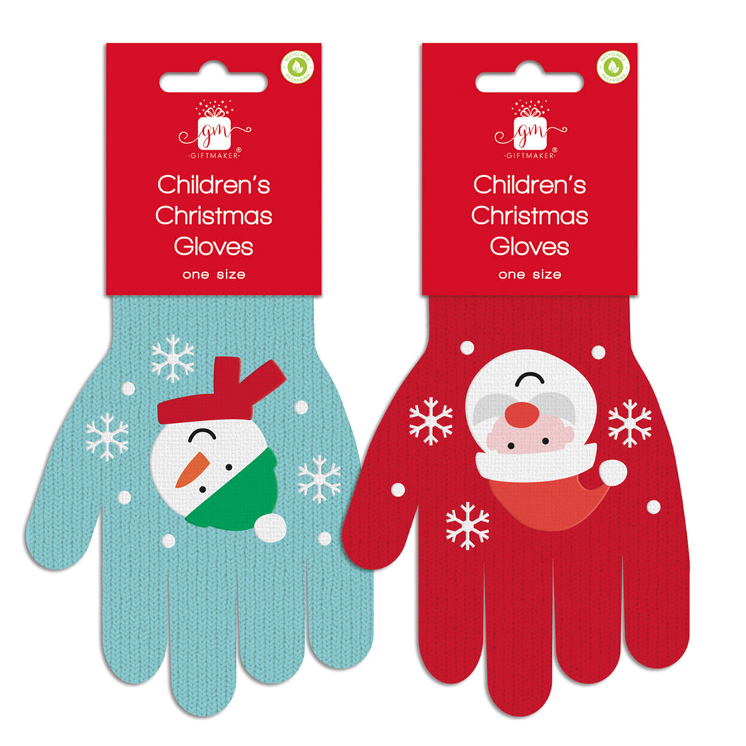 Giftmaker Children's Christmas Gloves