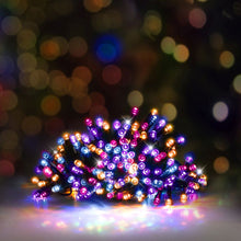 Load image into Gallery viewer, Festive Magic Rainbow Battery Operated LED Timer Christmas Lights