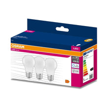 Load image into Gallery viewer, Osram 470lm Screw Light Bulb 40w 3pk
