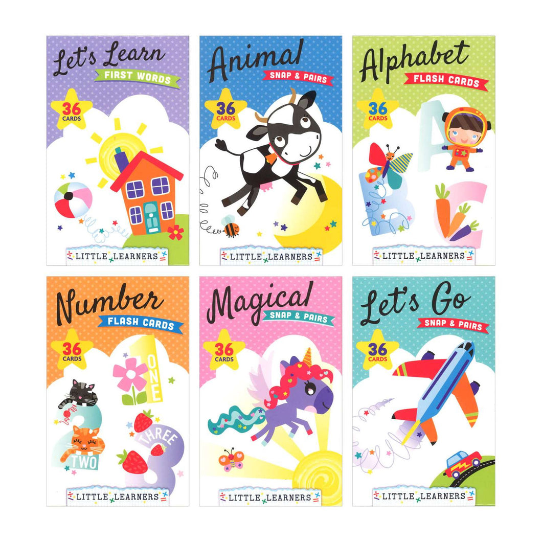 Children's Flash Cards Assorted Packs