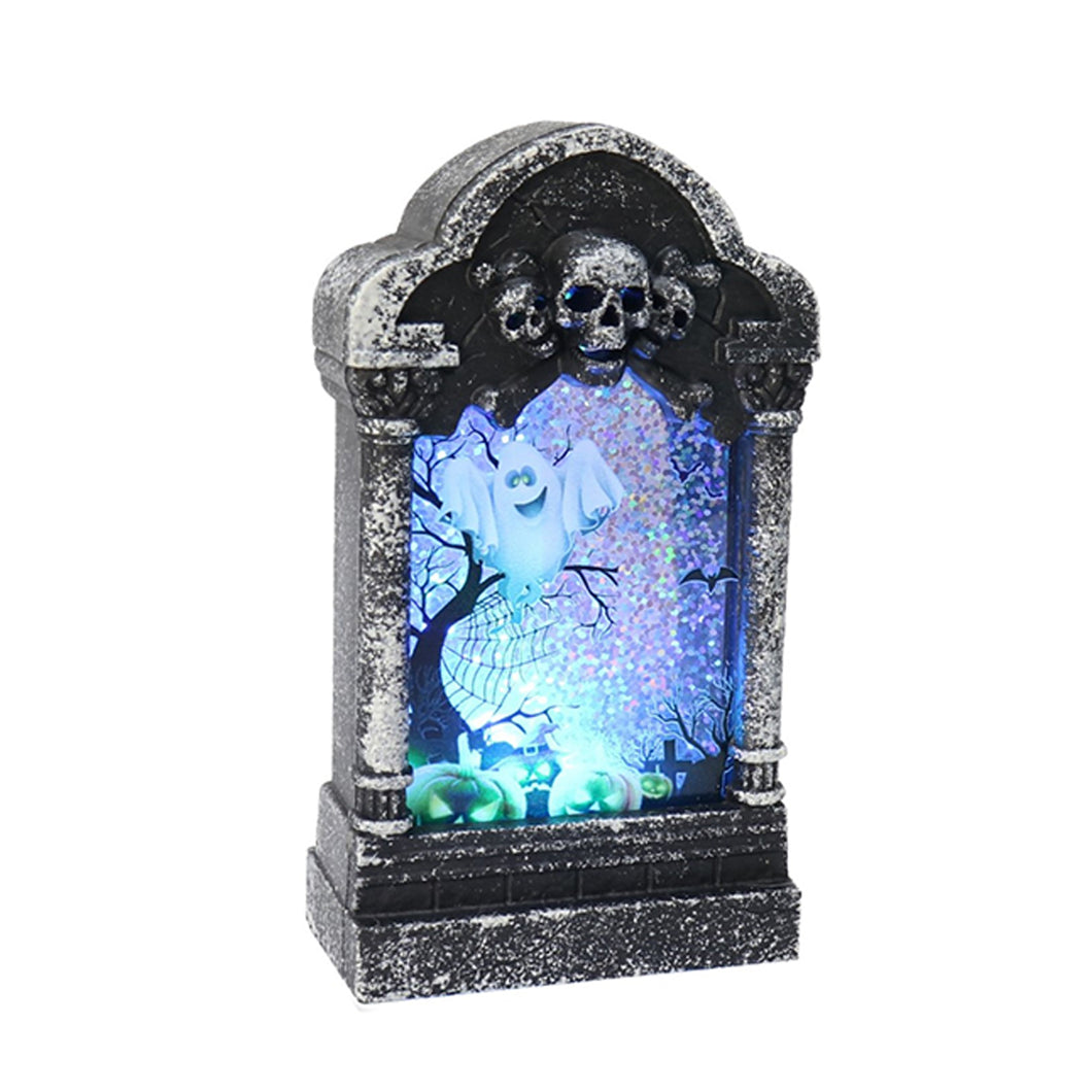 LED Halloween Tombstone Decoration