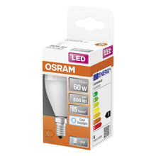 Load image into Gallery viewer, Osram Round 860lm Light Bulb 60w
