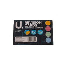 Load image into Gallery viewer, 60 Revision Cards Assorted Colours
